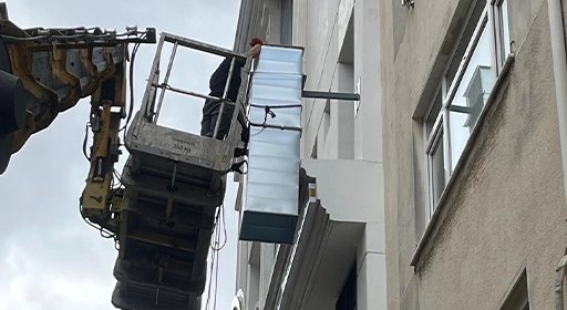 Bina Cephesi Kanal ve Baca Uygulaması