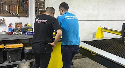 CNC Plazma Kesim ve İmalat Atölyemiz 5