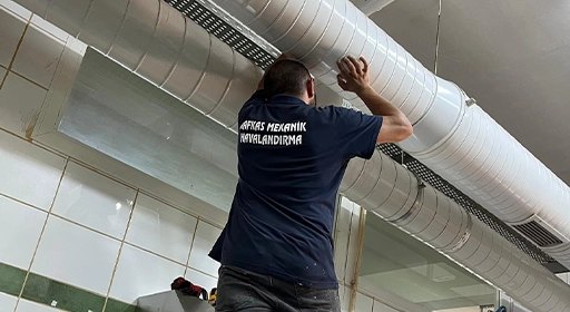 Endüstriyel Mutfak Davlumbaz ve Egzoz Sistemi 4