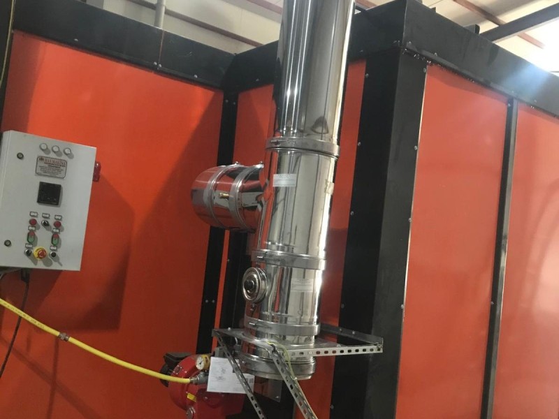 Fabrika Paslanmaz Çelik Baca Hattı 4