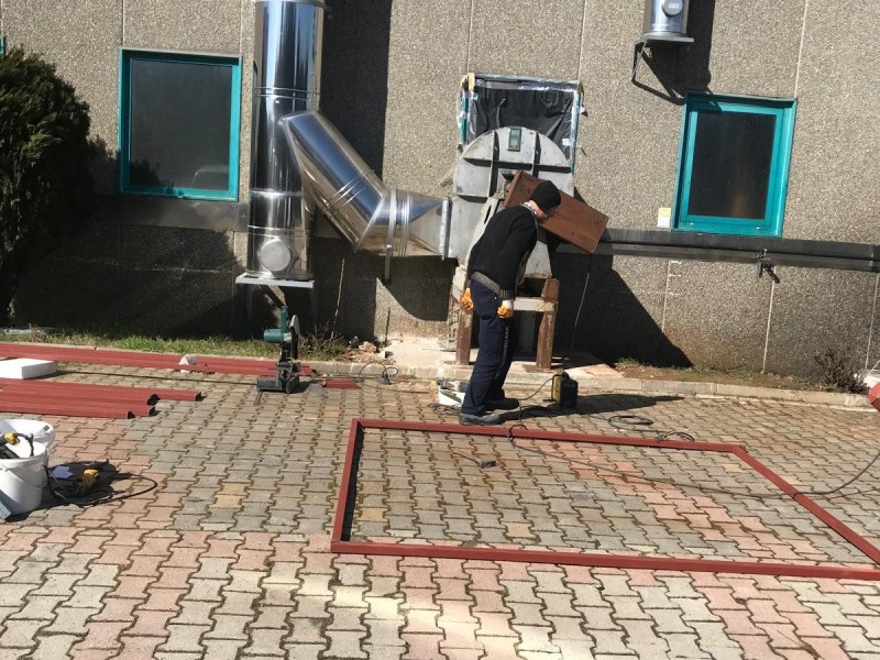 Fabrika Paslanmaz Çelik Baca Hattı 7